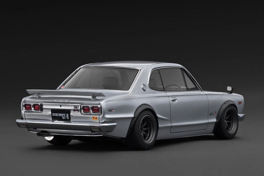 Ignition-Model Nissan Skyline 2000 GT-R (KPGC10) Silver 1:18
