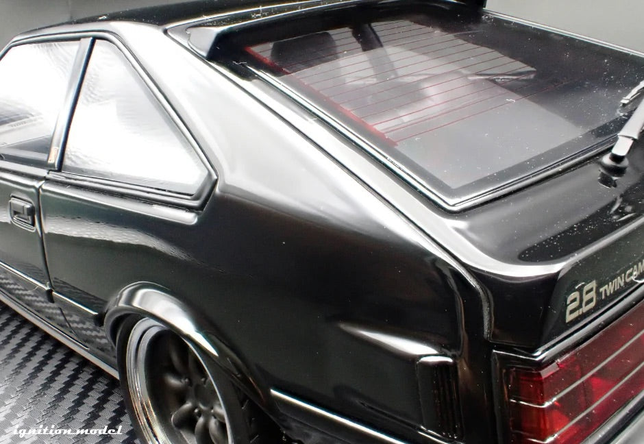 Ignition-Model Toyota Celica Supra Mk2 XX 2800 GT (A60) Black 1:18