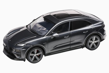 Norev 2024 Porsche Macan Turbo (H2) Volcano Grey DEALER EDITION 1:18