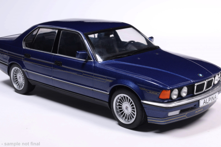 MCG 1992 BMW Alpina B11 3.5 V8 (E32) 7-Series Blue Metallic 1:18