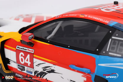 Topspeed Ford Mustang GT3 #64 Ford Multimatic Motorsports 2024 IMSA Laguna Seca 1:18