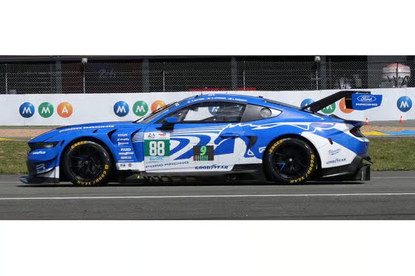 Spark Model Ford Mustang GT3 Coyote #88 Team Proton Competition 24hr Le Mans 2026 1:18 WITH DISPLAY