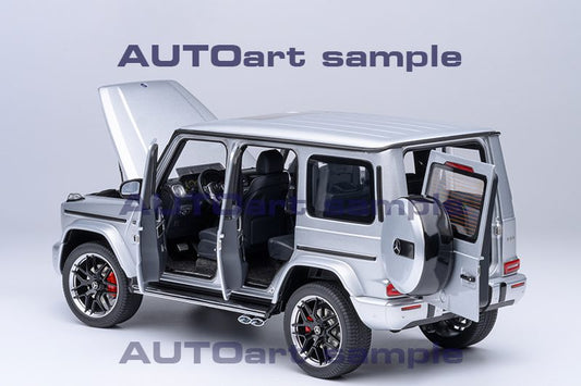 AUTOart 2019 Mercedes-Benz G63 AMG 4x4 G-Class Iridium Silver 1:18