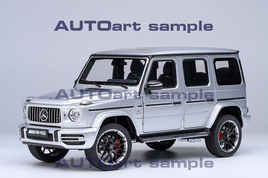 AUTOart 2019 Mercedes-Benz G63 AMG 4x4 G-Class Iridium Silver 1:18
