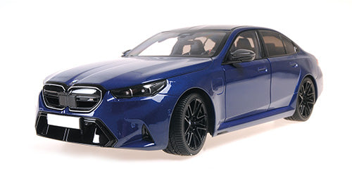 Minichamps 2024 BMW M5 (G90) Marina Bay Blue Metallic 1:18