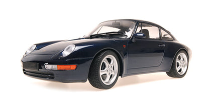 Minichamps 1993 Porsche 911 (993) Carrera Coupe Dark Blue Metallic 1:18