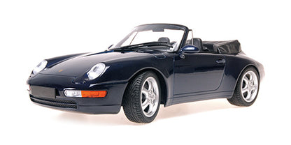 Minichamps 1994 Porsche 911 (993) Carrera Cabriolet Dark Blue Metallic 1:18