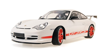 Minichamps 2002 Porsche 911 996 GT3 RS White w/ Red Deco 1:18