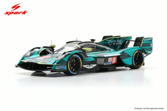 Spark-Model Aston Martin Valkyrie #007 Thor Team 24hr Le Mans 2025 Green 1:18