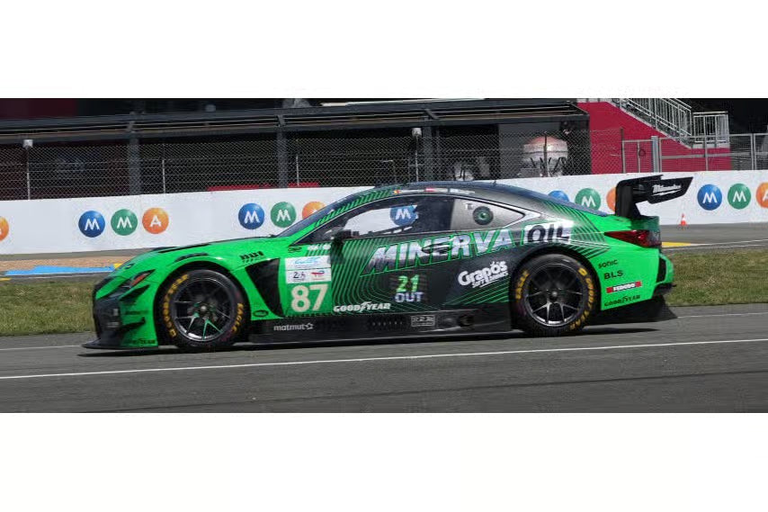 Spark-Model Lexus RC F LMGT3 #87 AKKODIS ASP Le Mans 24h 2026 1:18 WITH DISPLAY