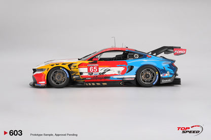 Topspeed Ford Mustang GT3 #65 Ford Multimatic Motorsports 2024 IMSA Laguna Seca 1:18