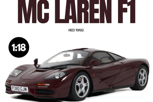 GT Spirit 1992 Mclaren F1 Dark Red 1:18