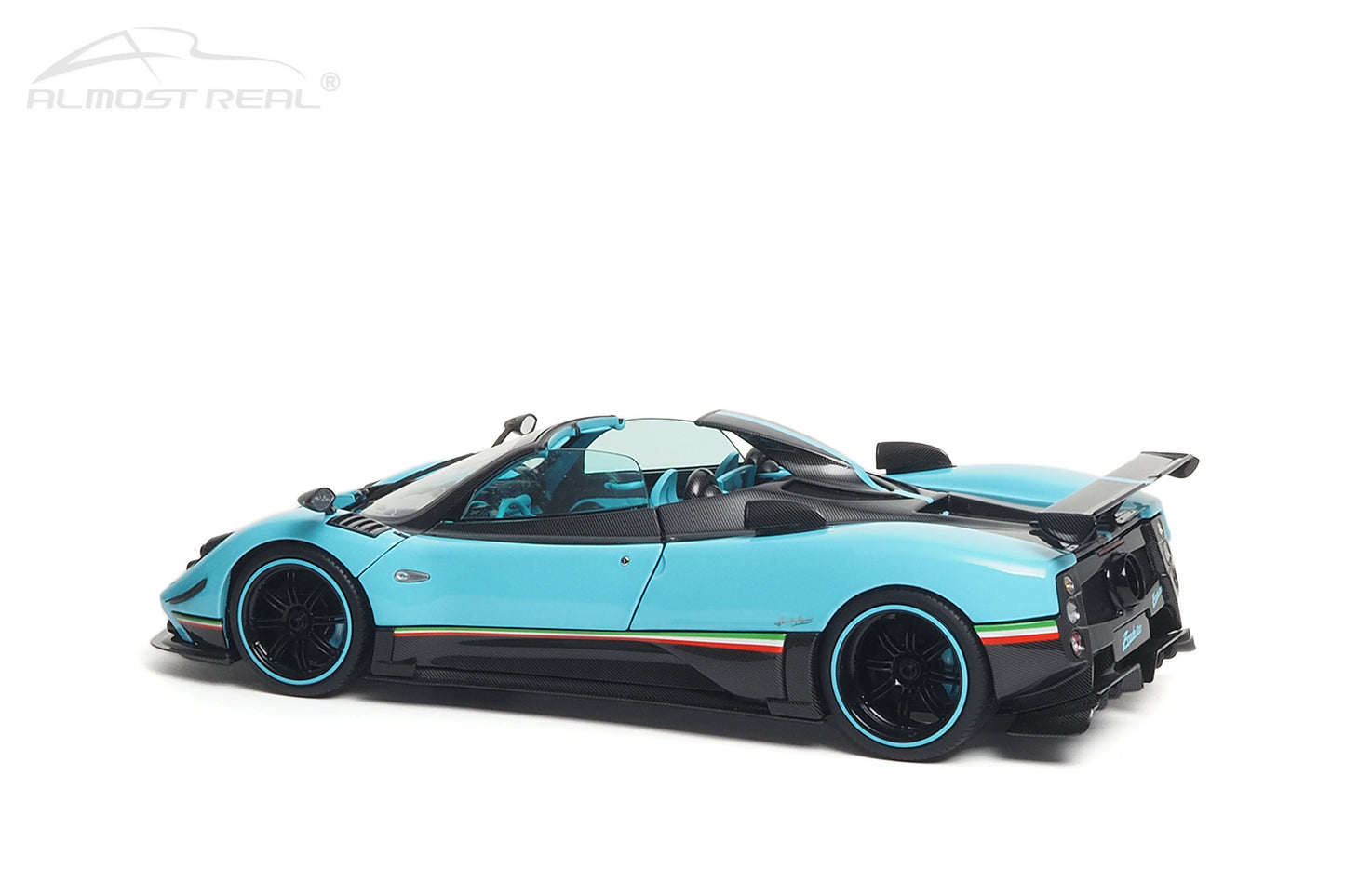 Almost-Real Pagani Zonda Uno Blue 1:18