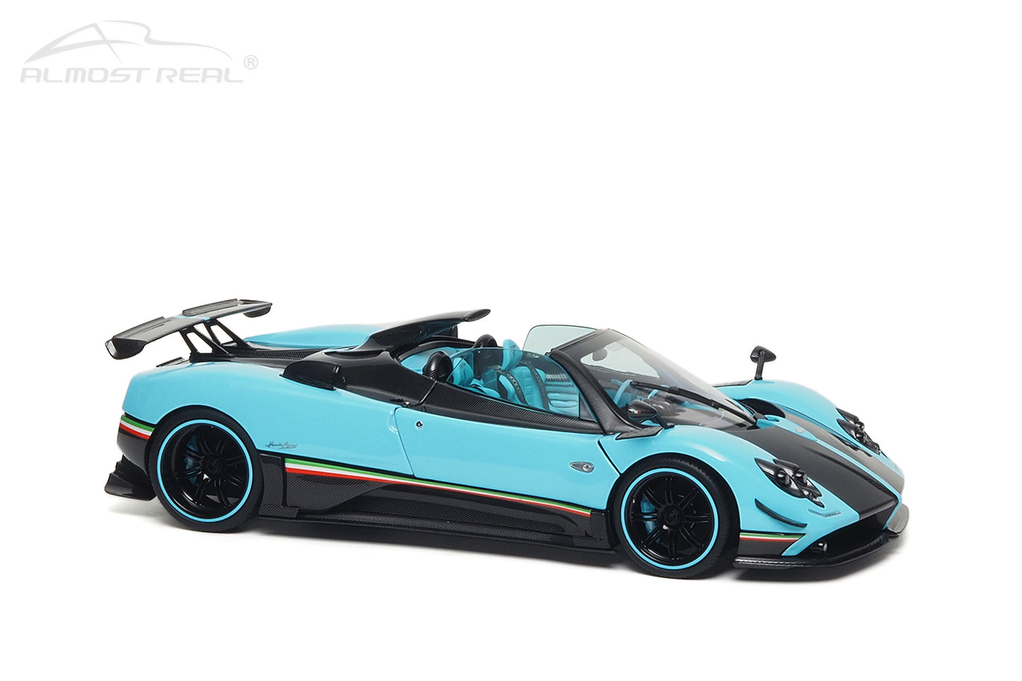 Almost-Real Pagani Zonda Uno Blue 1:18