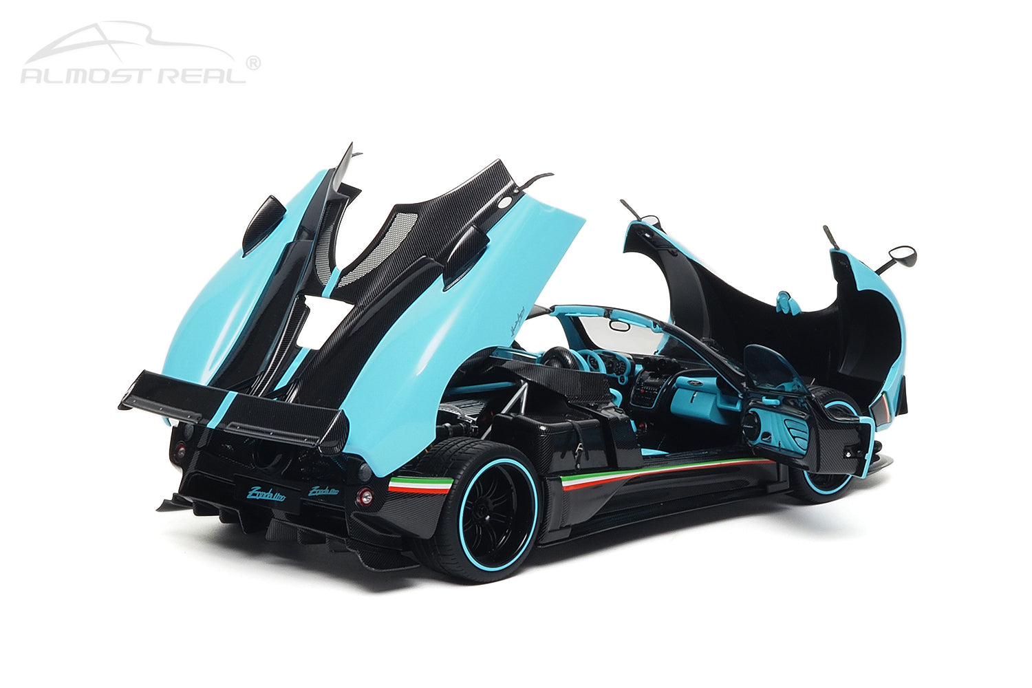 Almost-Real Pagani Zonda Uno Blue 1:18 – STM Diecast