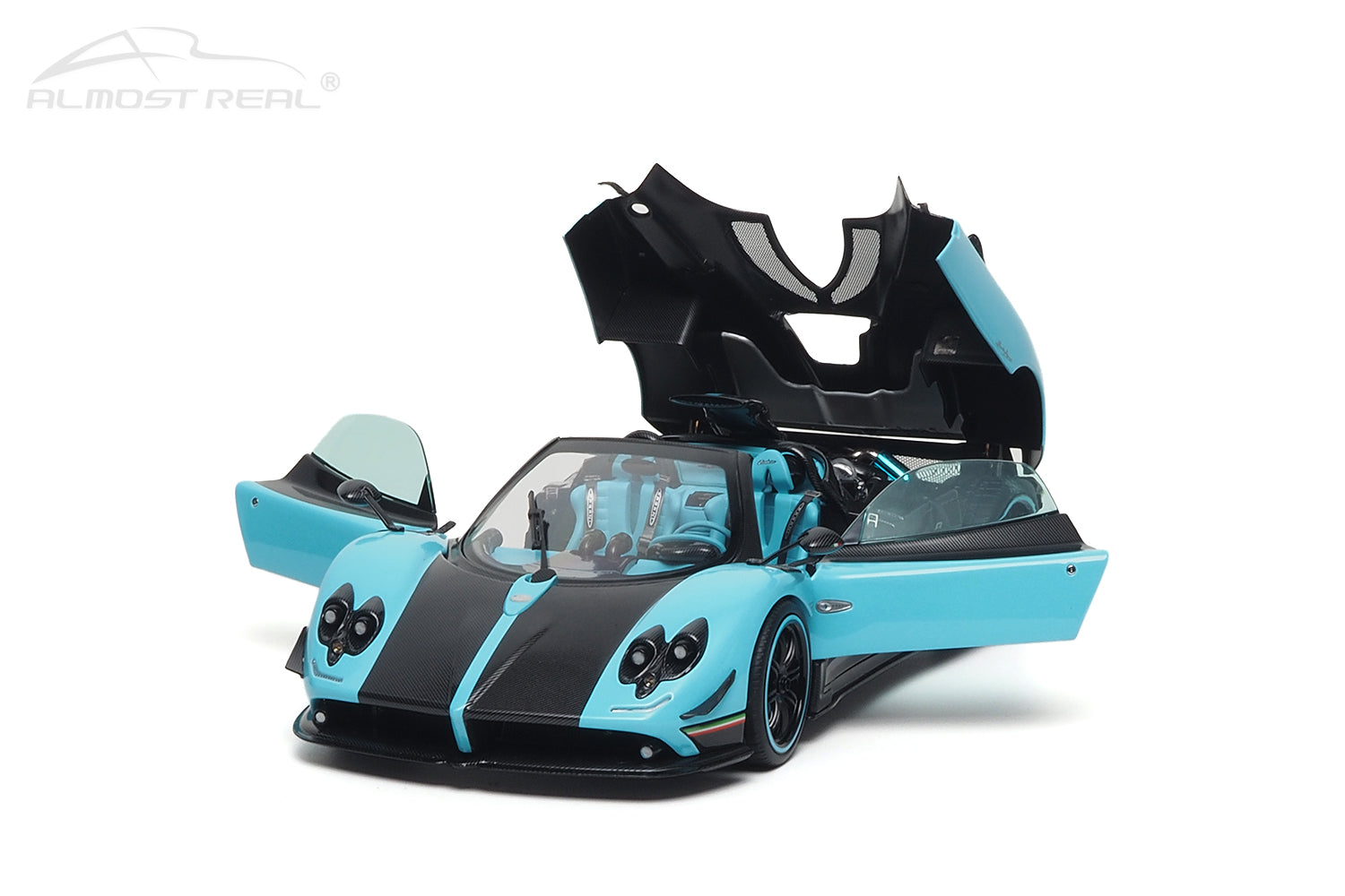 Almost-Real Pagani Zonda Uno Blue 1:18 – STM Diecast