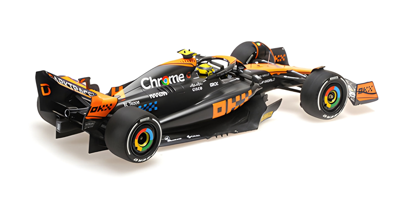 Minichamps Mclaren F1 Team MCL60 Orange L. Norris Japanese GP 2023 1:18