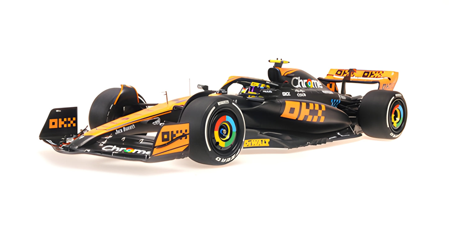Minichamps Mclaren F1 Team MCL60 Orange L. Norris Japanese GP 2023 1:18