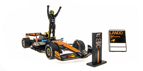 Minichamps Mclaren F1 Team MCL39 Orange L. Norris World Champion Abu Dhabi GP 2025 1:18