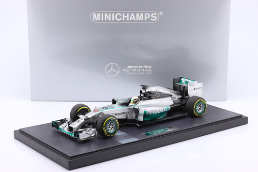 Minichamps Mercedes W05 Team Mercedes-AMG #44 World Champion (Hamilton) F1 2014 1:12