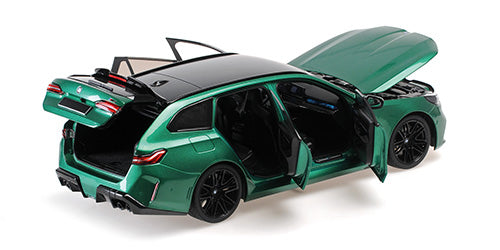 Minichamps 2024 BMW M5 Touring Wagon (G99) Isle of Man Green Metallic 1:18