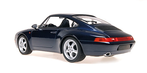 Minichamps 1993 Porsche 911 (993) Carrera Coupe Dark Blue Metallic 1:18