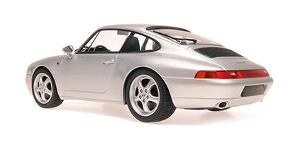 Minichamps 1993 Porsche 911 (993) Carrera Coupe Polar Silver 1:18