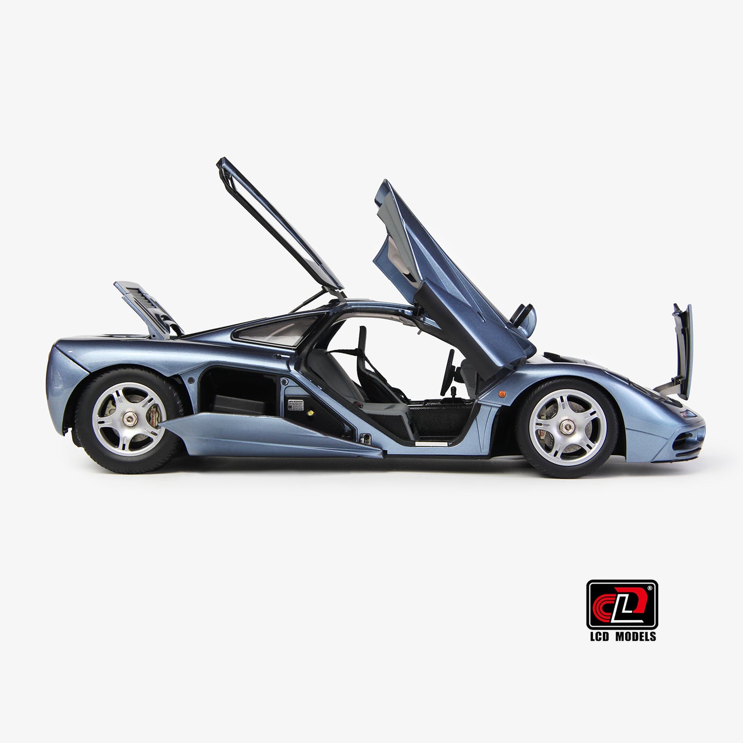 LCD 1993 Mclaren F1 XP5 Frozen Blue Metallic 1:18