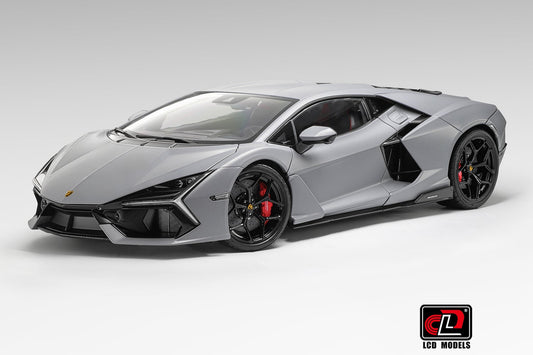 LCD 2024 Lamborghini Revuelto Matte Grey 1:18