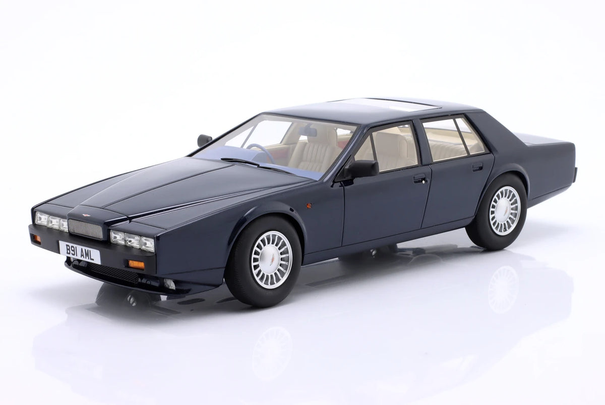 Cult-Scale 1990 Aston Martin Lagonda S2 Dark Blue 1:18