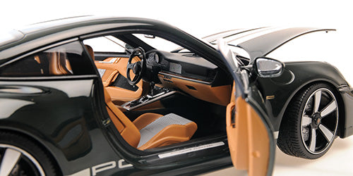 Minichamps 2022 Porsche 911 992 Sport Classic Green Metallic w/ White Stripes 1:18