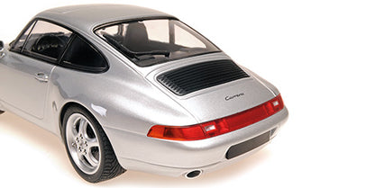 Minichamps 1993 Porsche 911 (993) Carrera Coupe Polar Silver 1:18