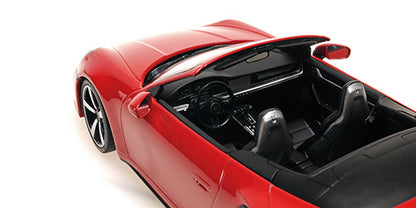 Minichamps 2020 Porsche 911 992 Turbo S Cabriolet Guards Red 1:18