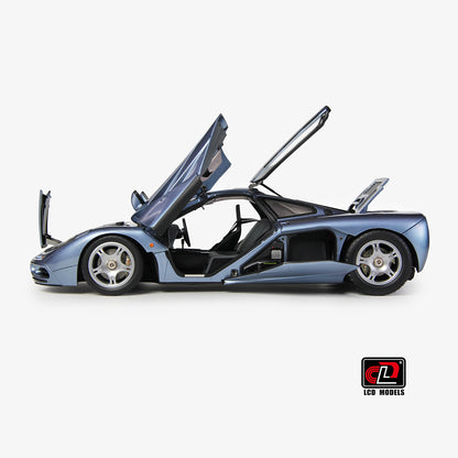 LCD 1993 Mclaren F1 XP5 Frozen Blue Metallic 1:18