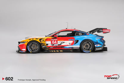 Topspeed Ford Mustang GT3 #64 Ford Multimatic Motorsports 2024 IMSA Laguna Seca 1:18