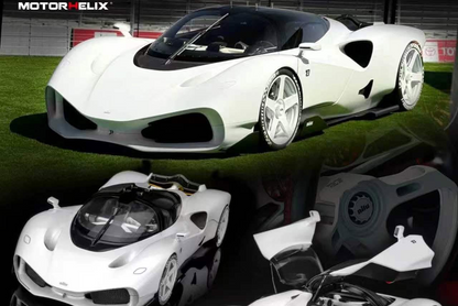 Motorhelix 2025 Nilu Suzuka White 1:18