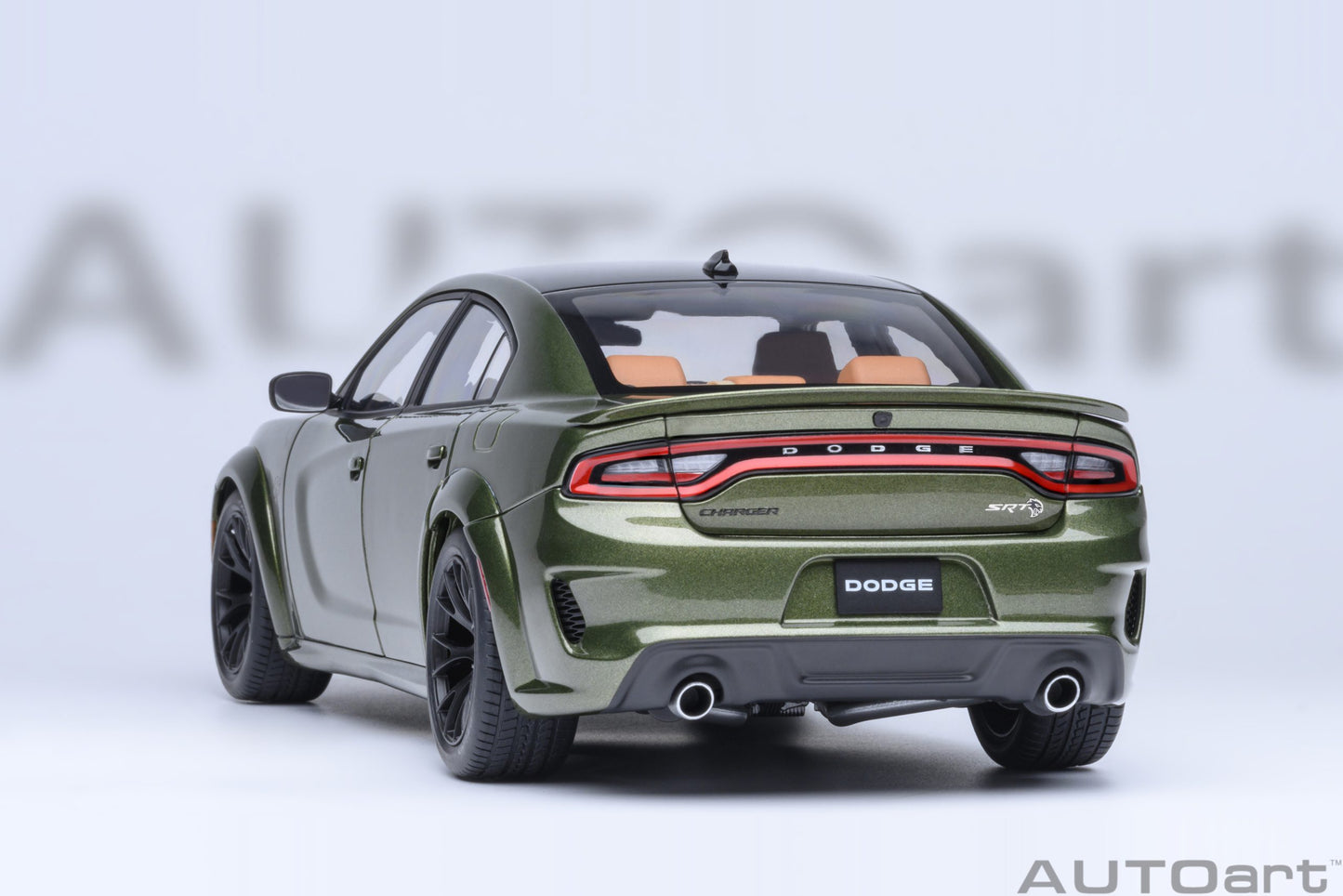 AUTOart Dodge Charger SRT Hellcat Redeye Jailbreak F8 Green 1:18
