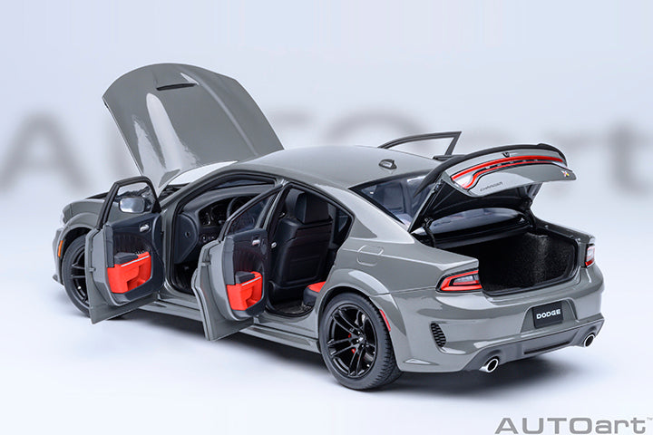 AUTOart Dodge Charger R/T Scat Pack Widebody Destroyer Grey 1:18