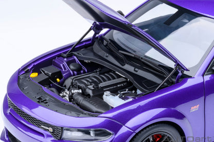 AUTOart Dodge Charger R/T Scat Pack Widebody Plum Crazy Purple 1:18