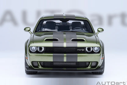 AUTOart 2022 Dodge Challenger SRT Jailbreak F8 Green 1:18