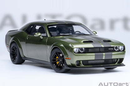 AUTOart 2022 Dodge Challenger SRT Jailbreak F8 Green 1:18