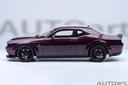 AUTOart 2022 Dodge Challenger SRT Jailbreak Hellraisin (Purple Metallic) 1:18