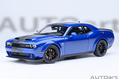 AUTOart 2022 Dodge Challenger SRT Jailbreak Indigo Blue 1:18