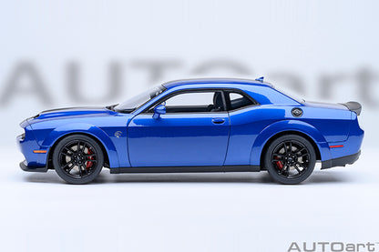 AUTOart 2022 Dodge Challenger SRT Jailbreak Indigo Blue 1:18