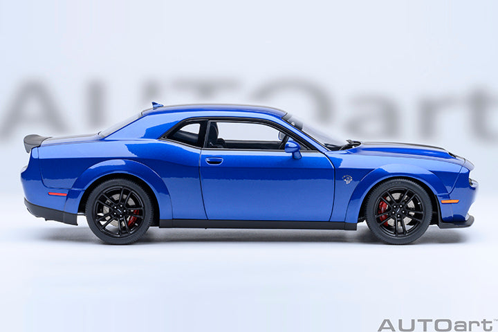 AUTOart 2022 Dodge Challenger SRT Jailbreak Indigo Blue 1:18