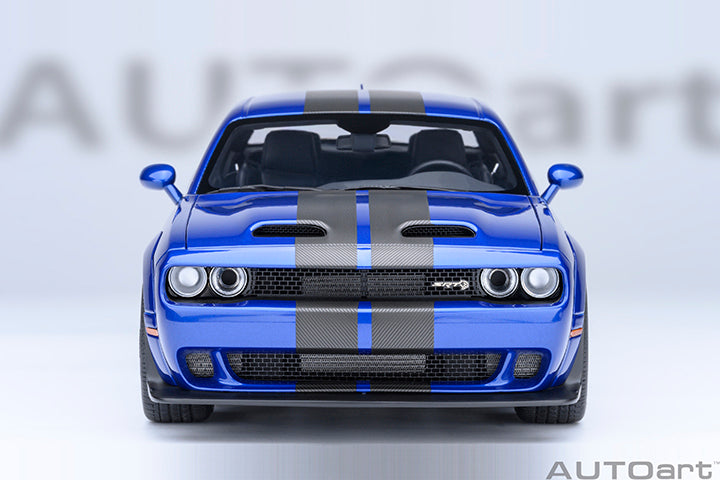 AUTOart 2022 Dodge Challenger SRT Jailbreak Indigo Blue 1:18