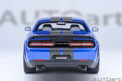 AUTOart 2022 Dodge Challenger SRT Jailbreak Indigo Blue 1:18