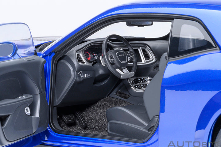 AUTOart 2022 Dodge Challenger SRT Jailbreak Indigo Blue 1:18