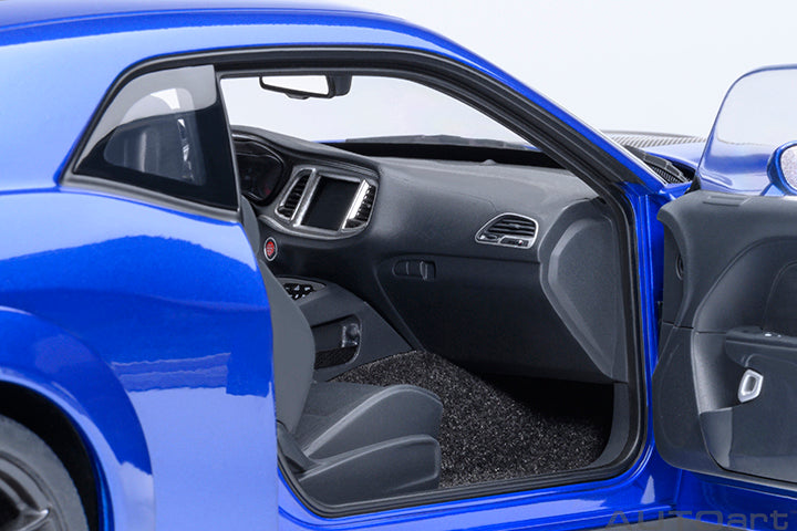 AUTOart 2022 Dodge Challenger SRT Jailbreak Indigo Blue 1:18