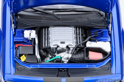 AUTOart 2022 Dodge Challenger SRT Jailbreak Indigo Blue 1:18